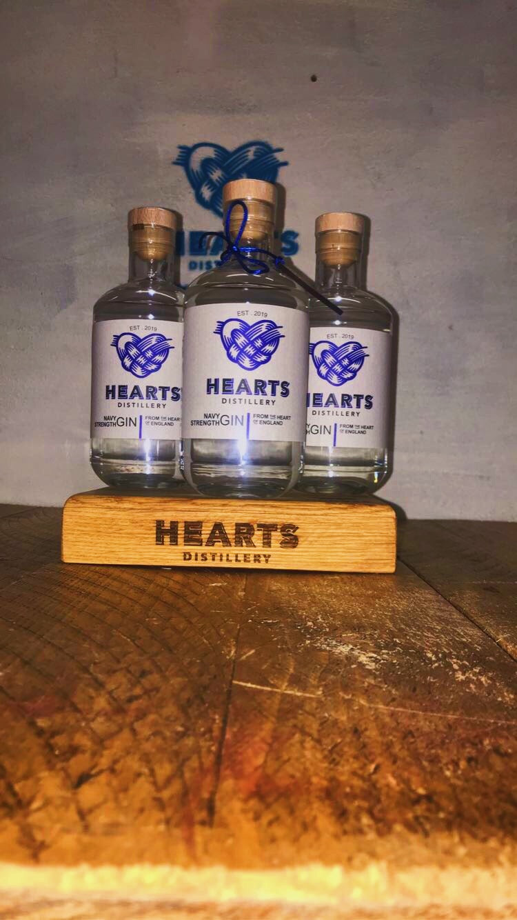 Hearts Navy Strength Gin 50 cl 57% abv