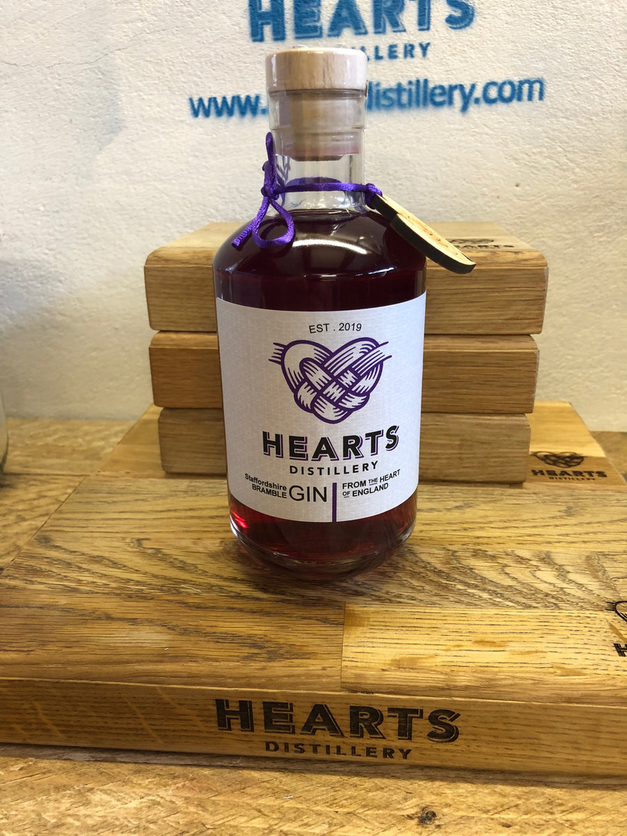 Hearts Staffordshire Bramble Gin 50 cl 42% abv